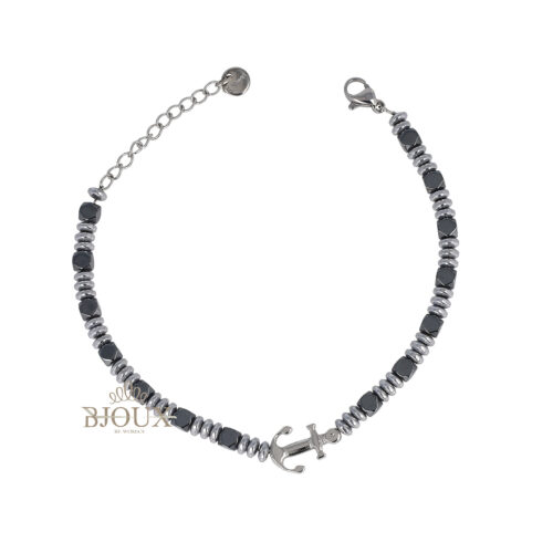 Bracciale Uomo Ancora Beads