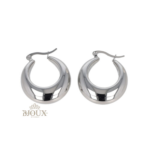 Orecchini Cerchio Bombato Grande