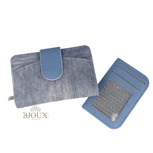 Portafoglio donna Essenziale Blue