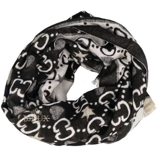 Sciarpa donna Star Infinity Black