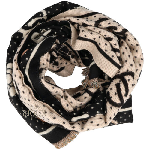 Sciarpa donna Infinity Black