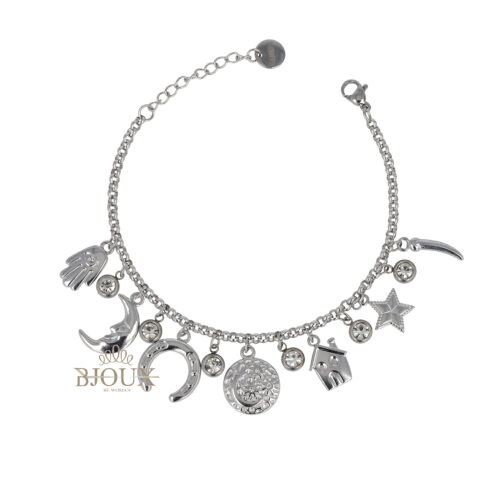 Bracciale Charms Acciaio