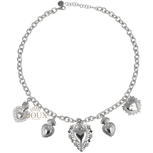Collana Cuori Sacri A Catena