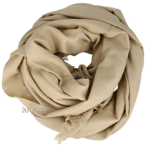 Sciarpa Pura Viscosa Beije