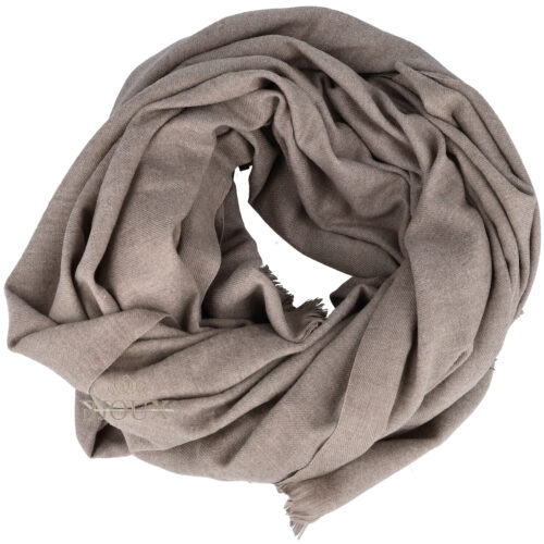 Sciarpa Pura Viscosa Taupe