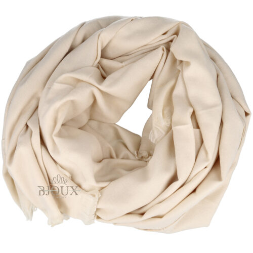 Sciarpa Pura Viscosa Natural