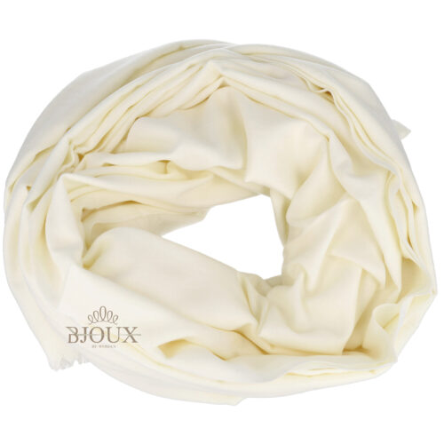 Sciarpa Pura Viscosa Panna