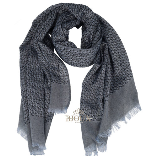 Sciarpa Pashmina da uomo Denim Wave