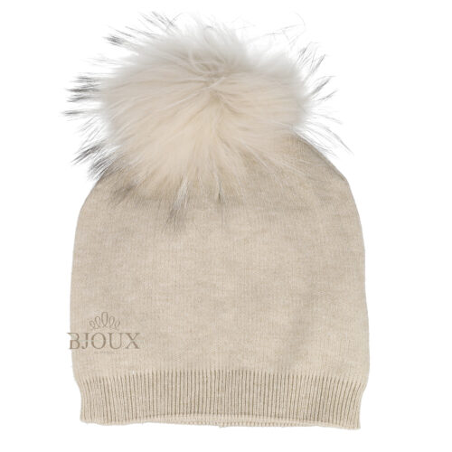 Cappello donna Soft Pom Natural