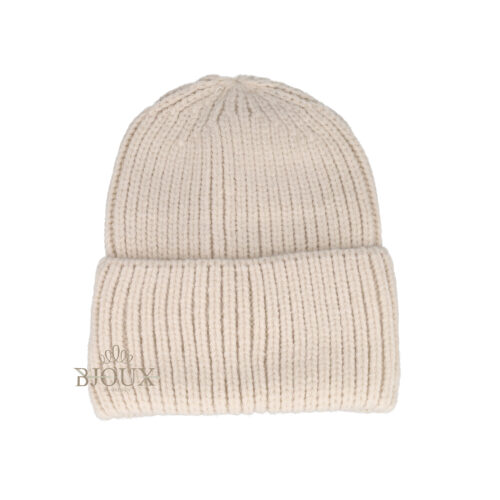 Cappello Cuffia Simple Natural