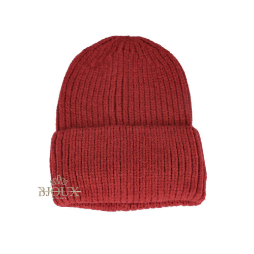 Cappello Cuffia Simple Bordò