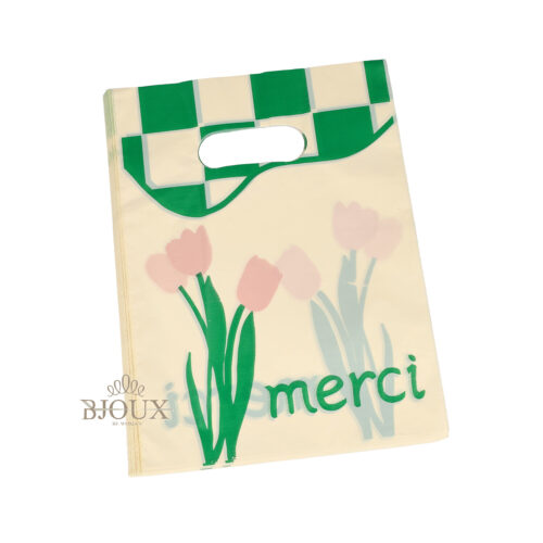 Busta Merci 100 pezzi in plastica 15x20