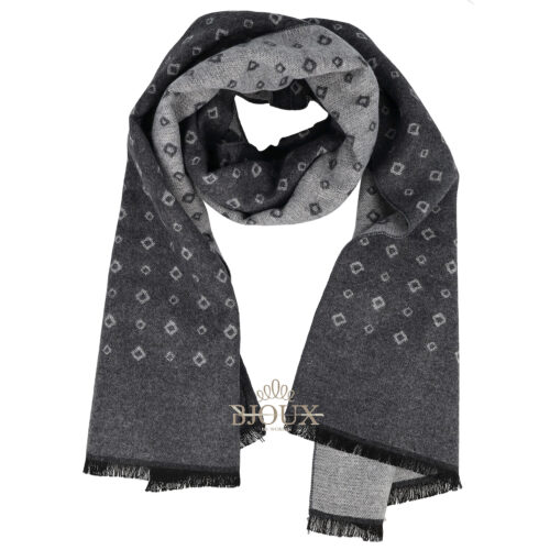 Sciarpa da uomo Winter Route Grey