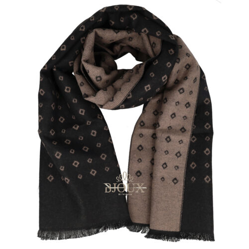 Sciarpa da uomo Winter Route Brown