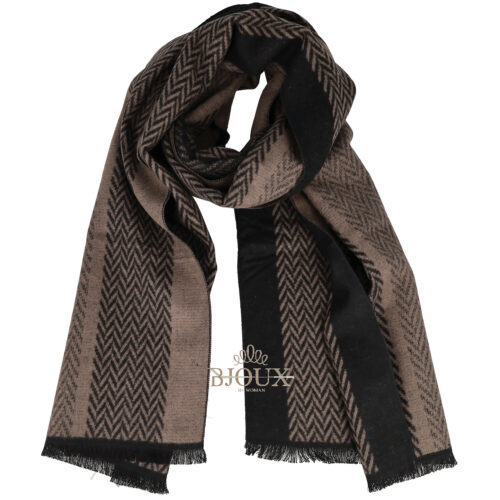 Sciarpa da uomo Stone Shade Brown