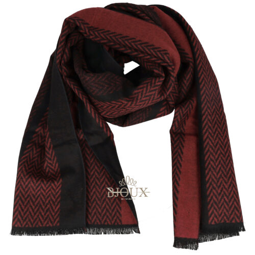 Sciarpa da uomo Stone Shade Bordò