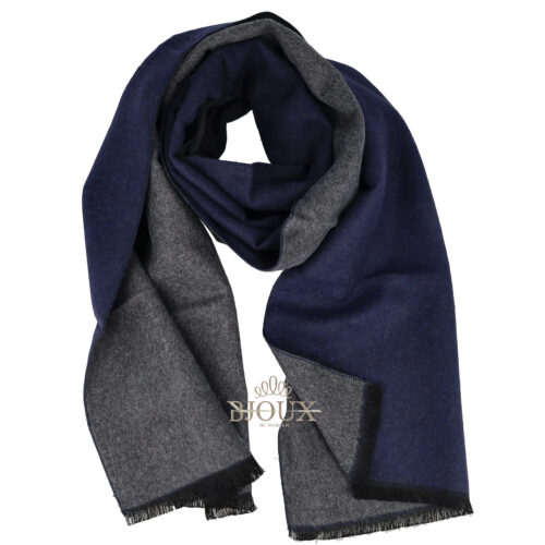 Sciarpa da uomo Essential Bicolor Blue