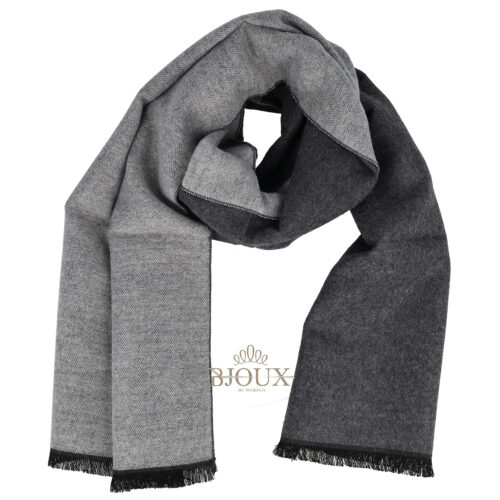 Sciarpa da uomo Essential Bicolor Grey