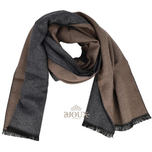 Sciarpa da uomo Essential Bicolor Brown