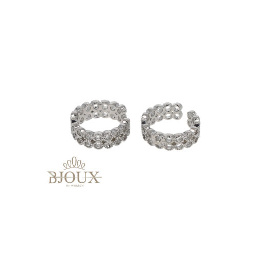 Orecchini earcuffs cerchietti forati