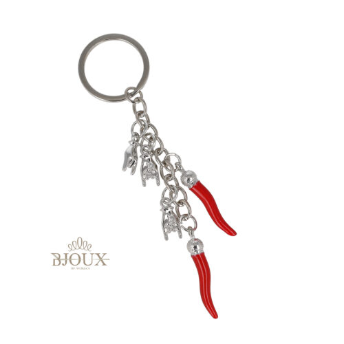 Portachiavi con sciò sciò e corni