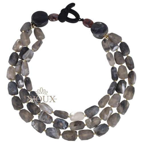 Collana Girocollo Tre Fili