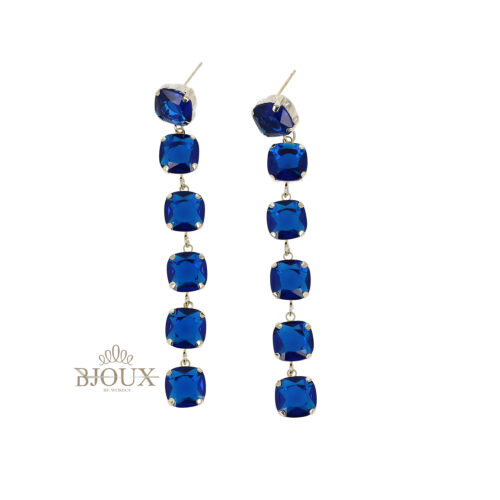 Orecchini Pendenti Crystal Blue
