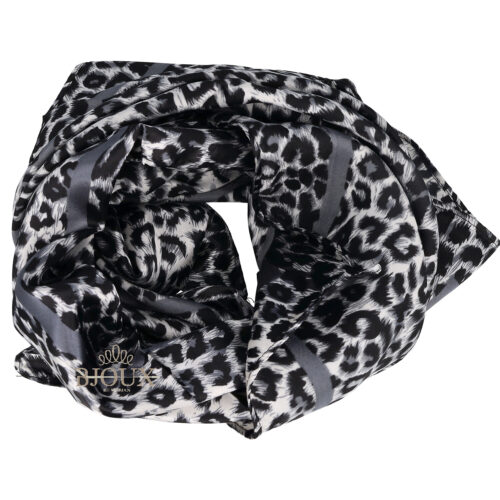 Foulard donna Leopard Love Black