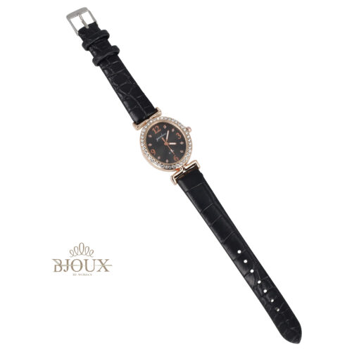Orologio Ovale Chic Black