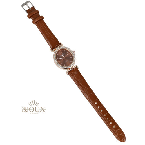 Orologio Ovale Chic Brown