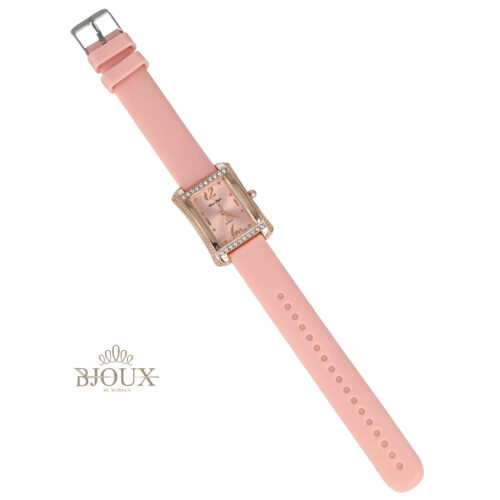 Orologio Rettangolare Glam Pink