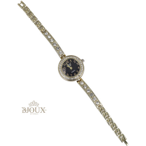 Orologio Luce Preziosa Noir Gold