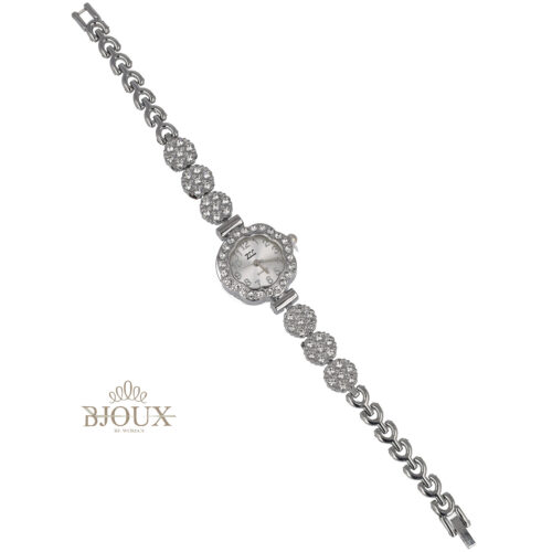 Orologio Fior Di Cristallo Rodio