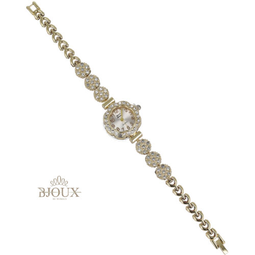 Orologio Fior Di Cristallo Gold