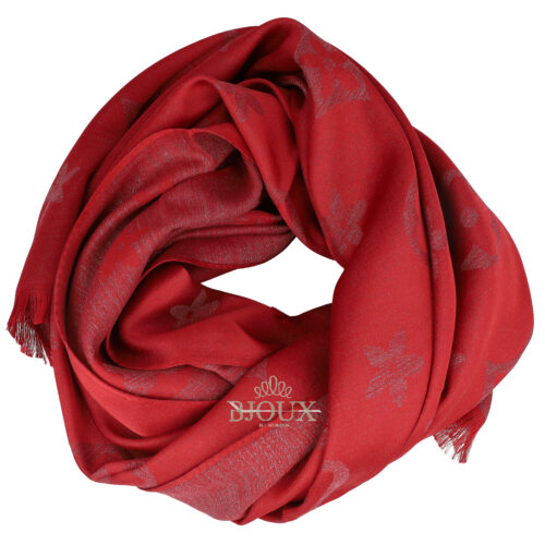 Foulard Sciarpa Shine Mood Bordò