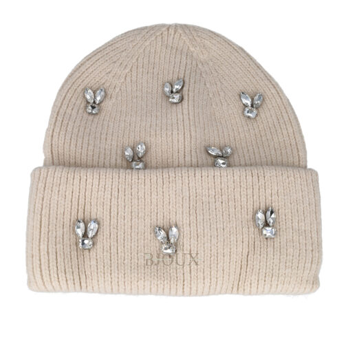 Cappello Donna Natural con Strass e Castoni