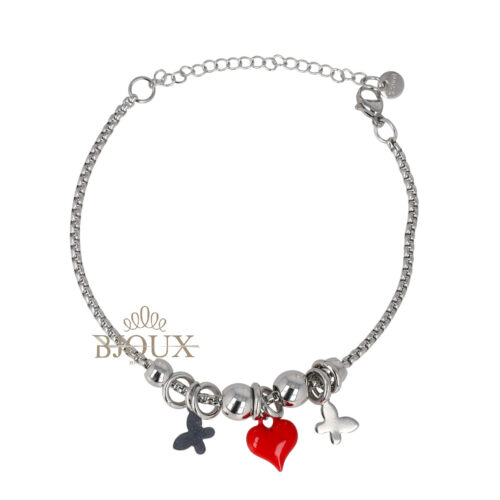 Bracciale acciaio Amore Libero