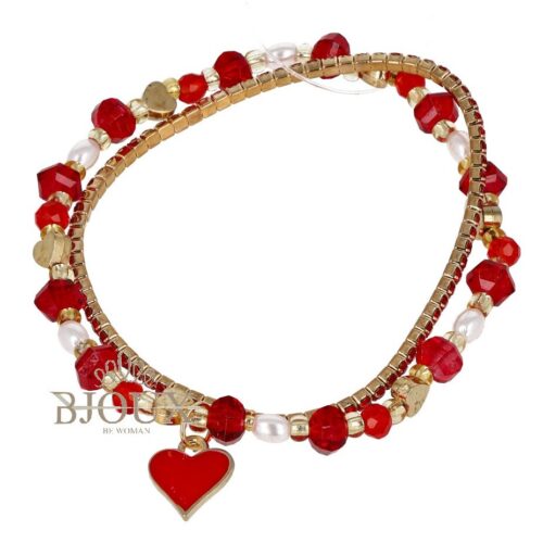 Bracciale Red Kiss