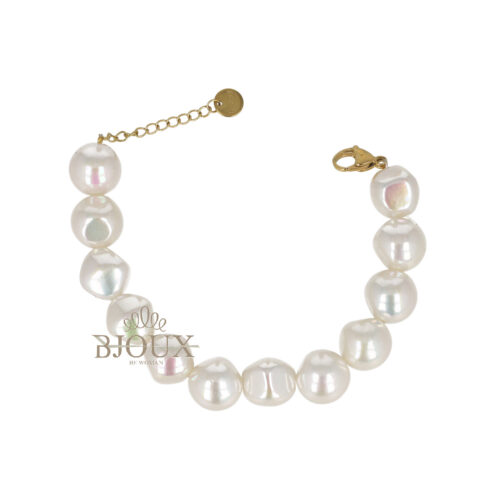 Bracciale con Perle Irregolari  – Pure Drop