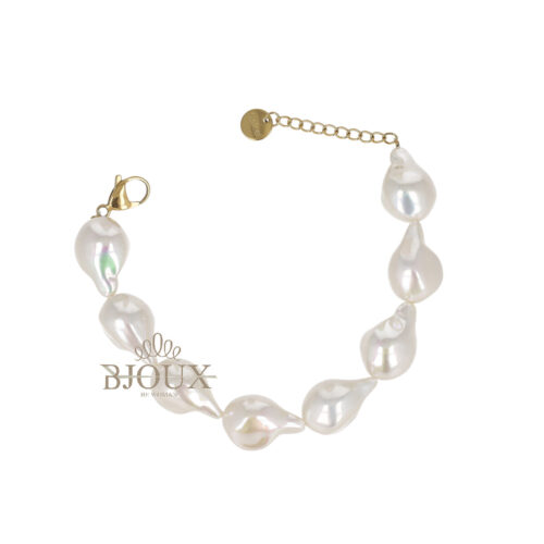 Bracciale con Perle Barocche – Luna Baroque