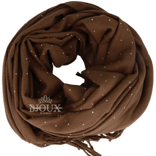 Sciarpa donna Luminia Brown