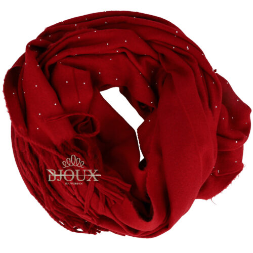 Sciarpa donna Luminia Bordeaux