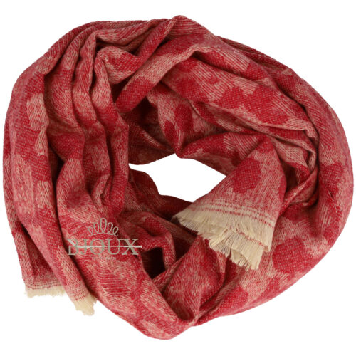 Sciarpa da donna Nuvia Rosso