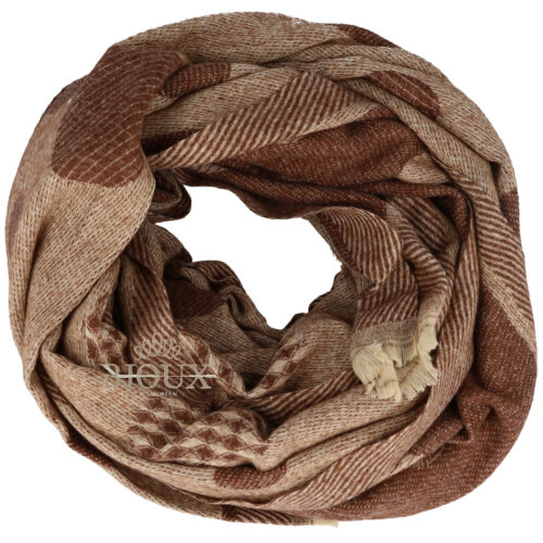 Sciarpa donna Luna Soft Brown