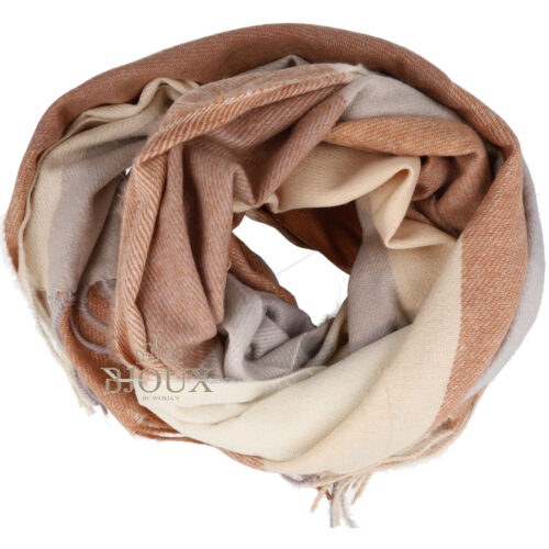Sciarpa donna Trama Natural Beije