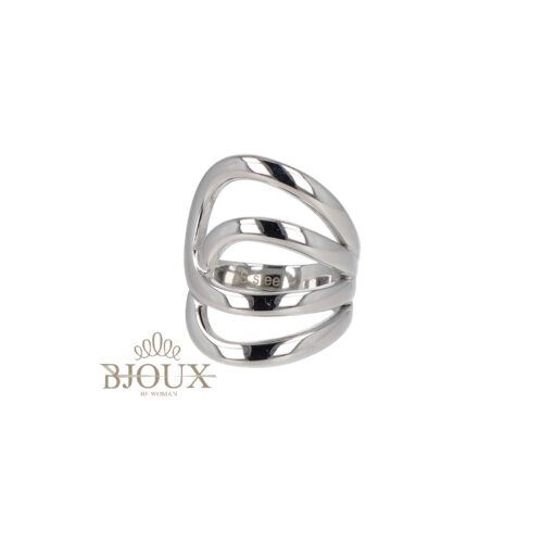 Anello Quattro Fasce Acciaio