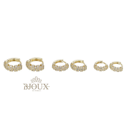 Orecchini set cerchietti punti luce