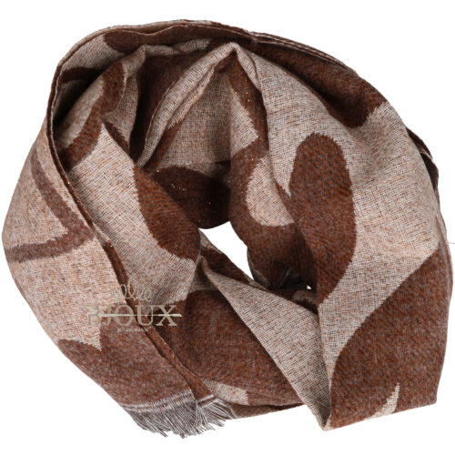 Sciarpa donna Amoria Brown