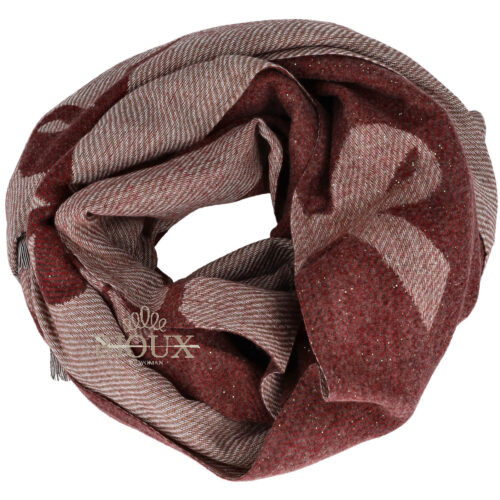 Sciarpa donna Bonbon Bordo