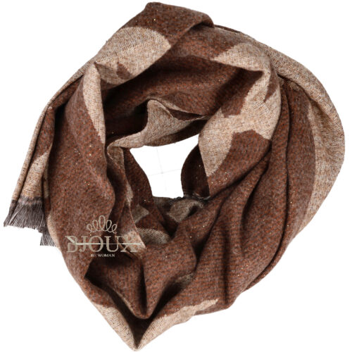 Sciarpa donna Bonbon Brown